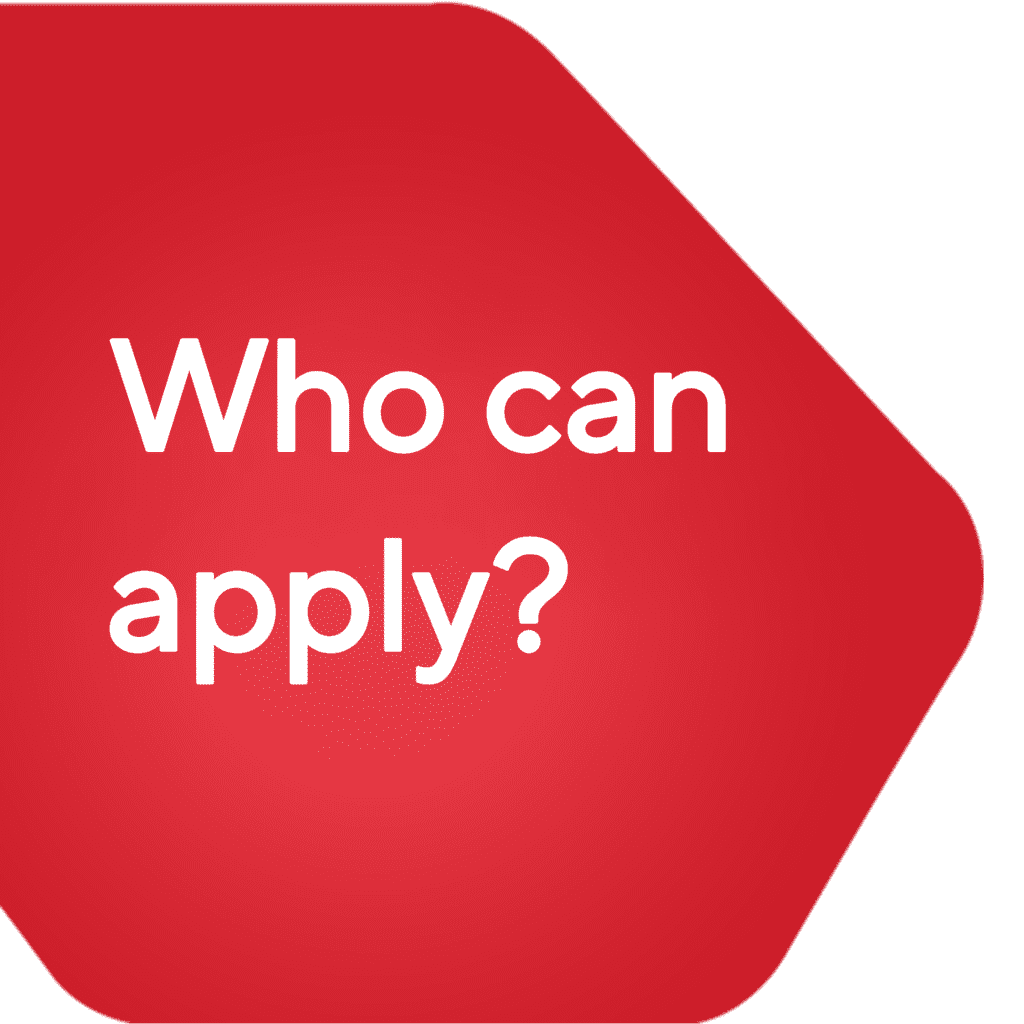 Who can apply?